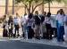 Job fair line.