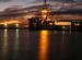 Oil rig.