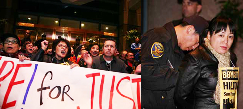 San Francisco Hotel Arrests